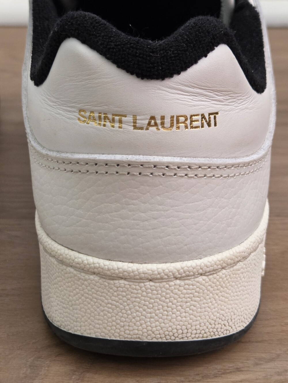 Saint Laurent Unisex Sl61 Low Top Sneaker 42.5 (M 9) Designer Streetwear Casual - Picture 6 of 13
